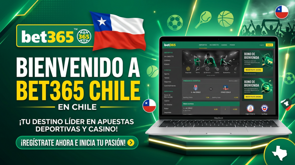 Sitio web de apuestas y casino Bet365 Chile